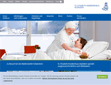Tablet Screenshot of krankenhaus-rodalben.de